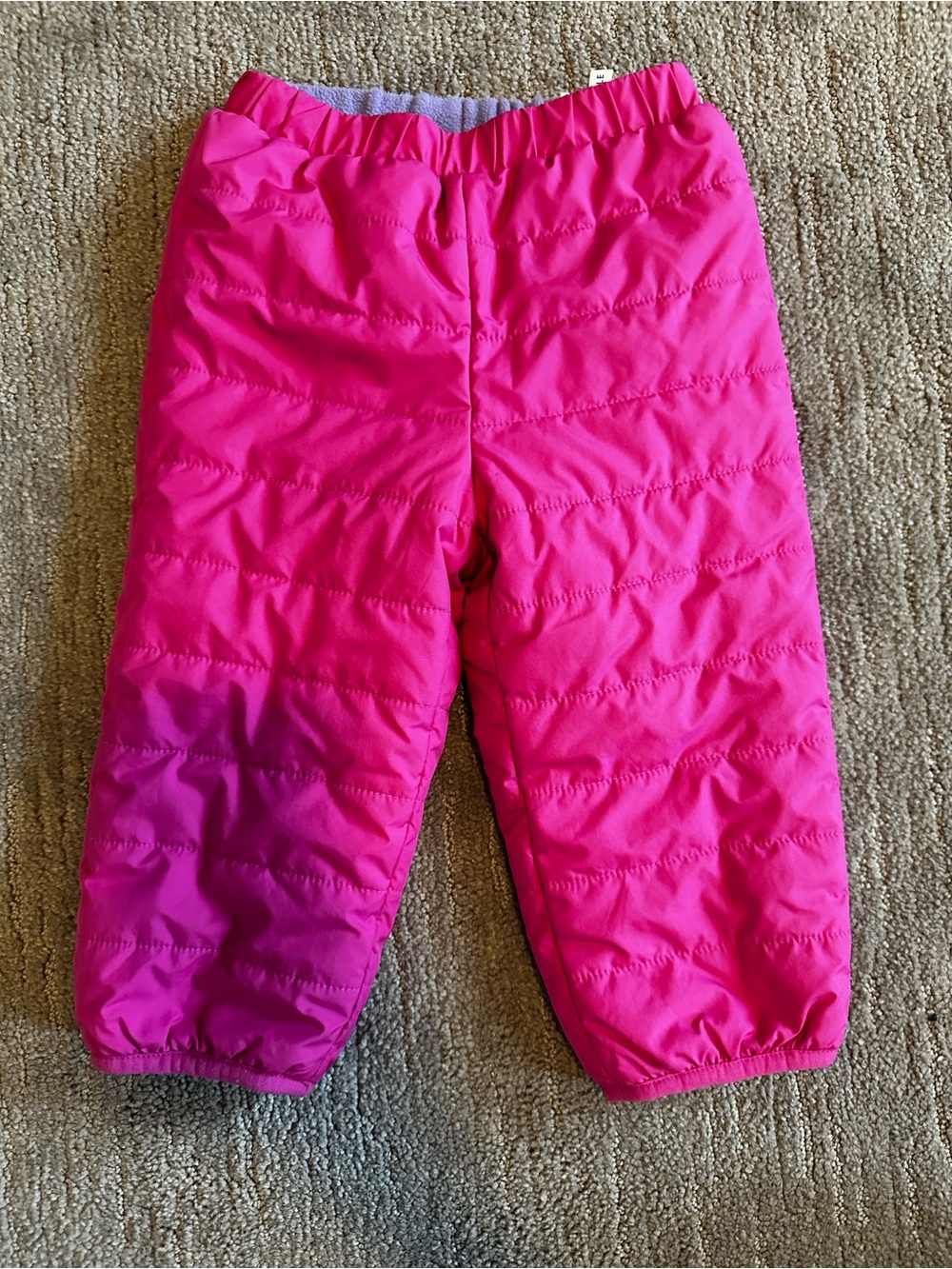 Columbia Pink Quilted Insulated Baby Jogger Pants